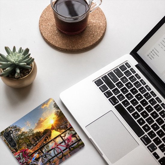 Coque Samsung Galaxy S23 Plus Bookcase Amsterdam Canals