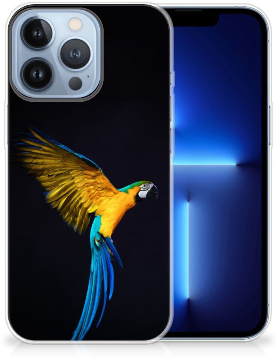 Apple iPhone 13 Pro TPU Hoesje Papegaai