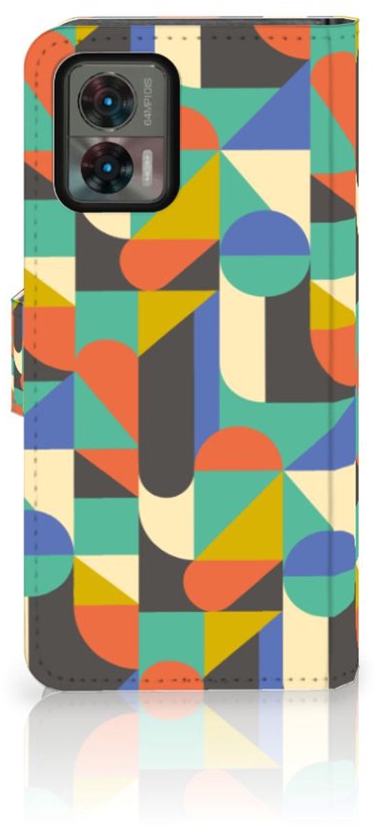 Motorola Edge 30 Neo Telefoon Hoesje Funky Retro