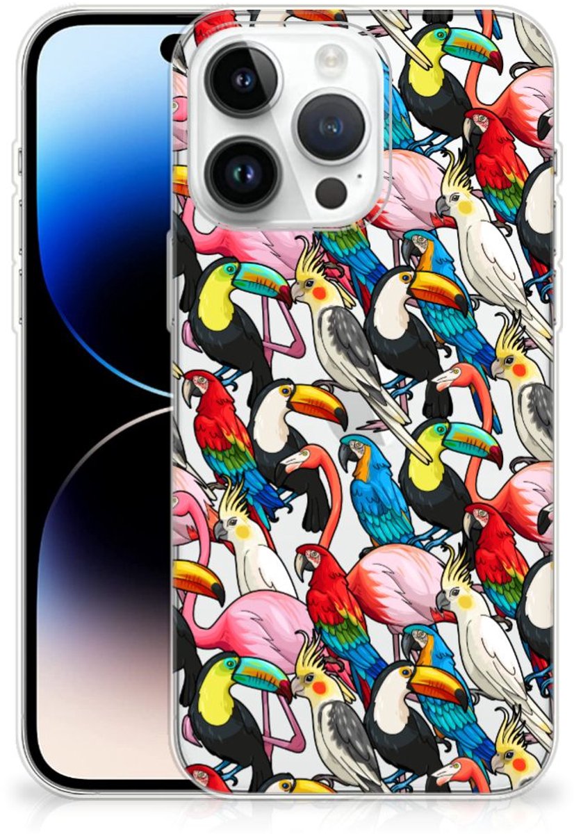 iPhone 14 Pro Max TPU Hoesje Birds