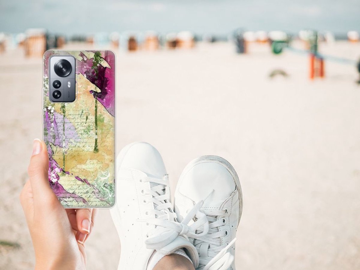 Hoesje maken Xiaomi 12 Pro Letter Painting