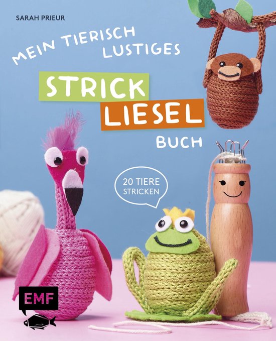 Mein tierisch-lustiges Strickliesel-Buch - cover