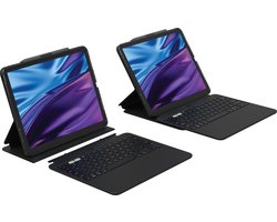 ZAGG Pro Keys 2 Bluetooth Keyboard Case for Apple iPad Air 13 (2024/2025/2026) QWERTY Black
