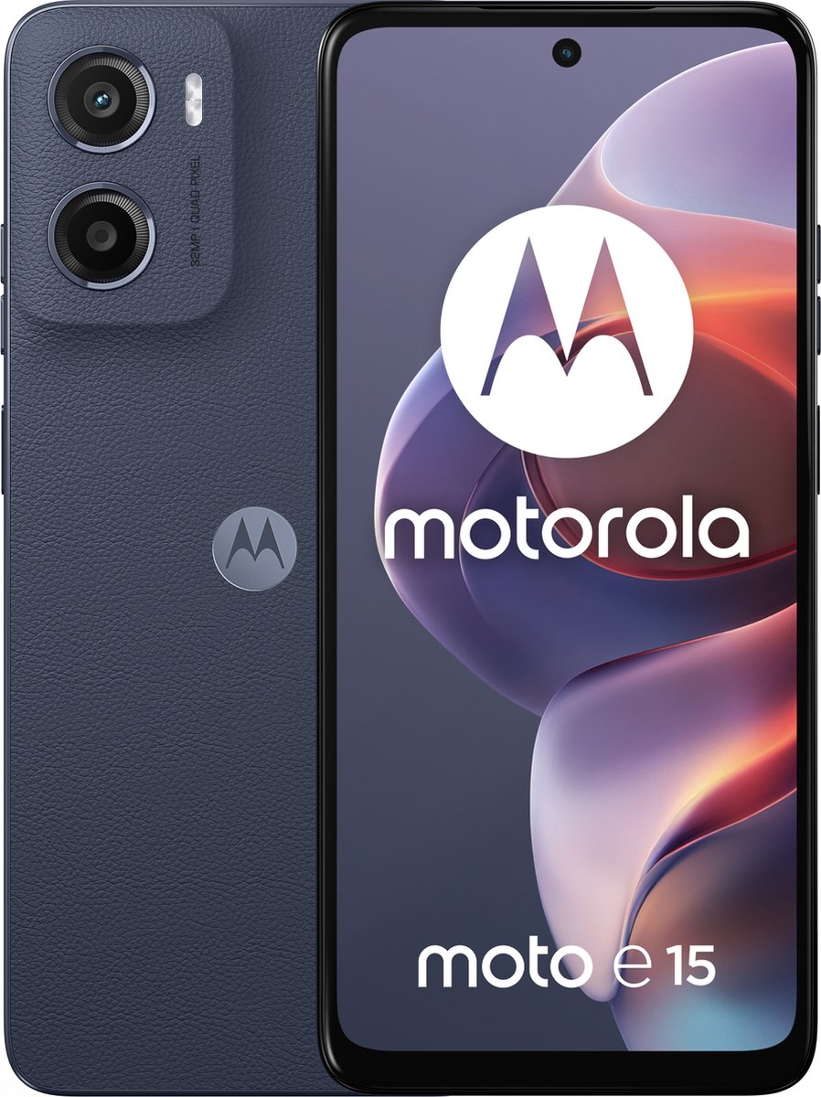 Motorola Moto E15 - 64gb Denim Blue 64 Gb Blauw