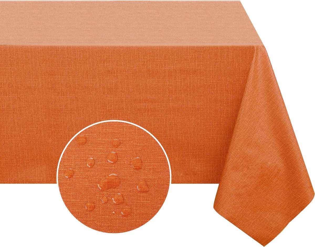 La'Moussawi ® Waterdicht en Weerbestendig PVC Tafelkleed voor Diverse Gelegenheden en Stijlen