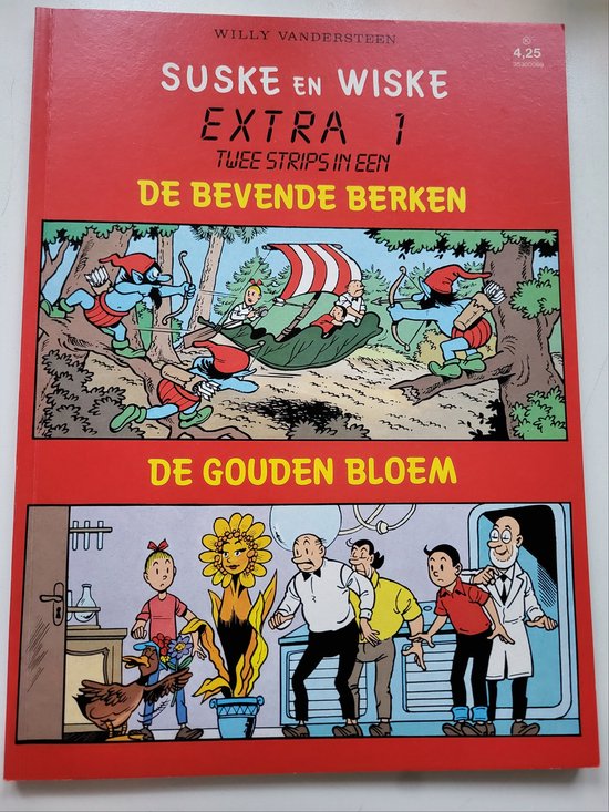 Suske en Wiske Extra no 1: De bevende berken en De gouden bloem (uitgave HEMA 1986)