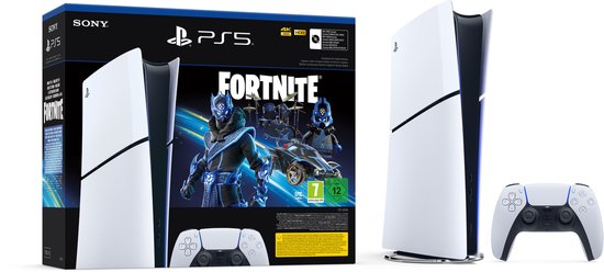 PlayStation 5 - Digital Edition - Slim - Fortnite Cobalt Star-bundel