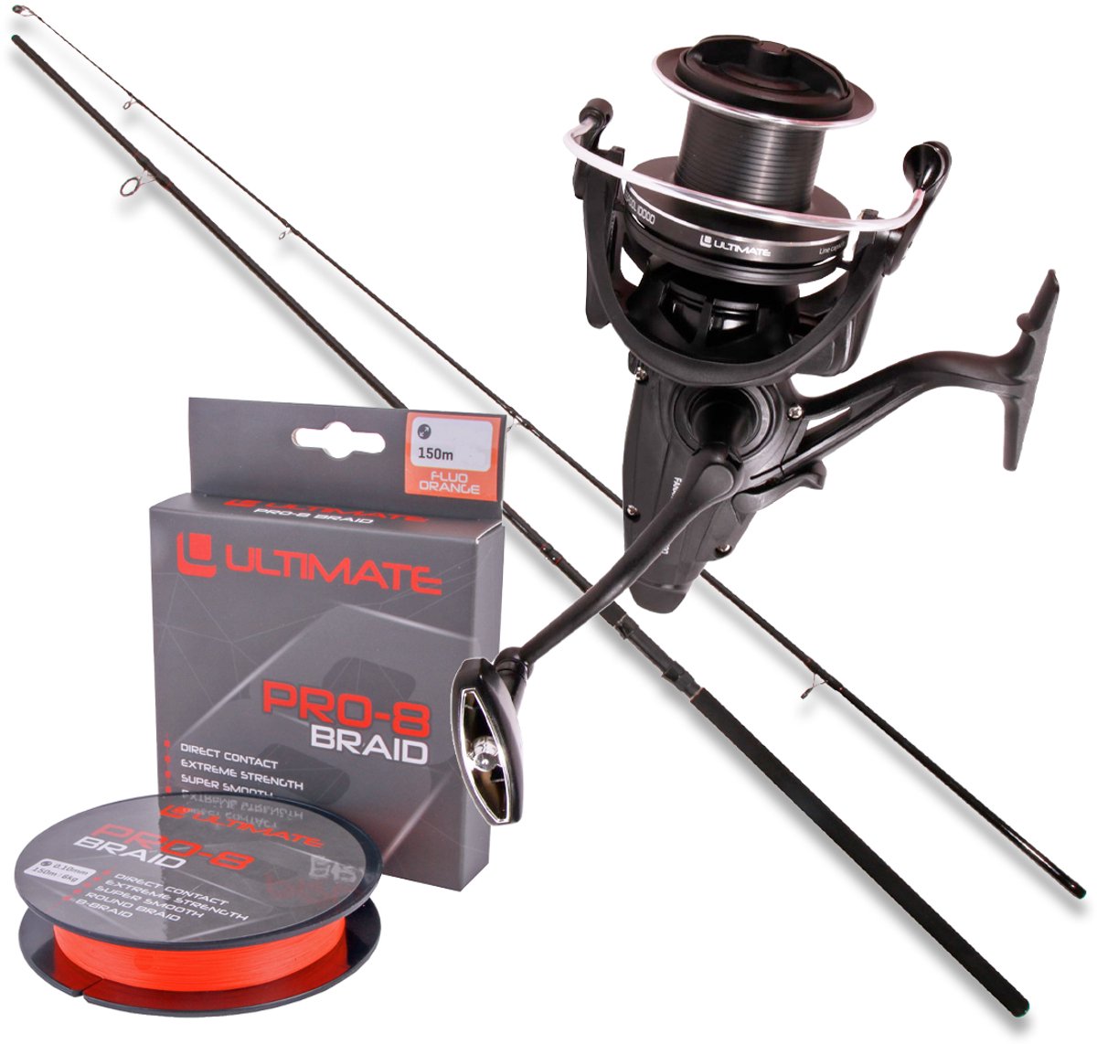 Ultimate Reaper Static Deadbait Set 3.60m (3lbs) (2-Delige Hengel) | Roofvis set