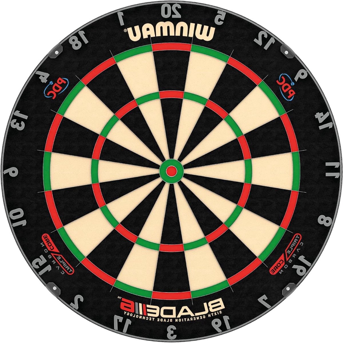 Professioneel Dartbord - Officiële Toernooispecificaties - Geschikt voor Competition