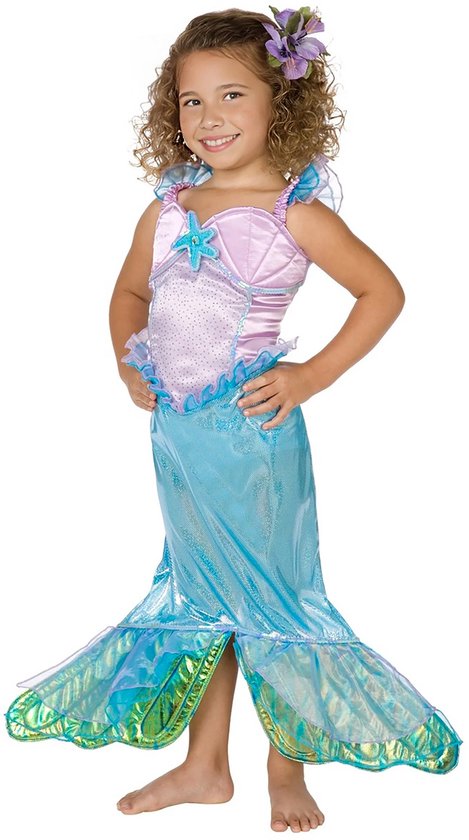 Déguisement sirène - Pour fille - Habillage vêtements - Taille 146