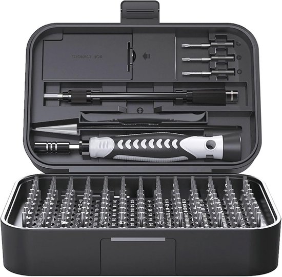 Set van 8 precisieschroevendraaiers, juweliers-schroevendraaierset