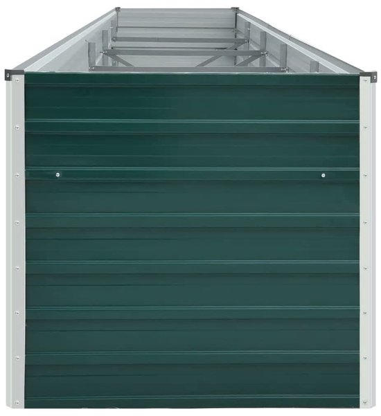 vidaXL Compostbak 50x50 cm gegalvaniseerd staal, compost, compostmand, compostvat, composttrommel, compost bak, composteren, composttrommels