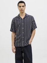 Jack & Jones Heren Overhemd JJEENZO STRIPE RESORT SHIRT bequem Veelkleurig XL Volwassenen