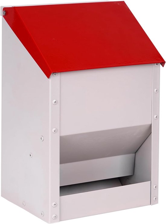 NAIZY 22 kg Kippenvoer, Grote Voederautomaat voor Kippen NAIZY 22 kg Kippenvoer, Grote Voederautomaat voor Kippen