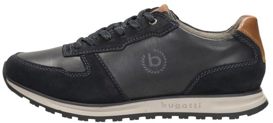 Bugatti Cirino Baskets pour femmes bleu Cuir - Taille 41