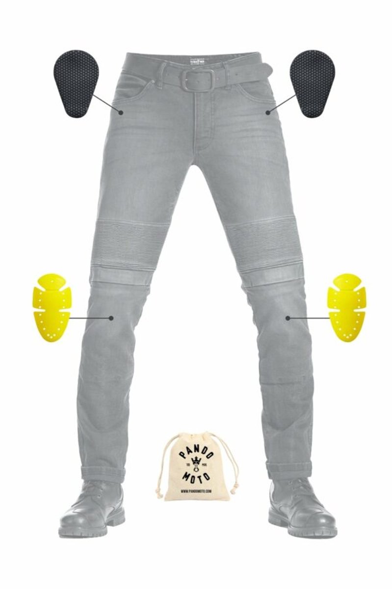 Pando Moto Karl Devil 9 Slim Fit Cordura - Broek