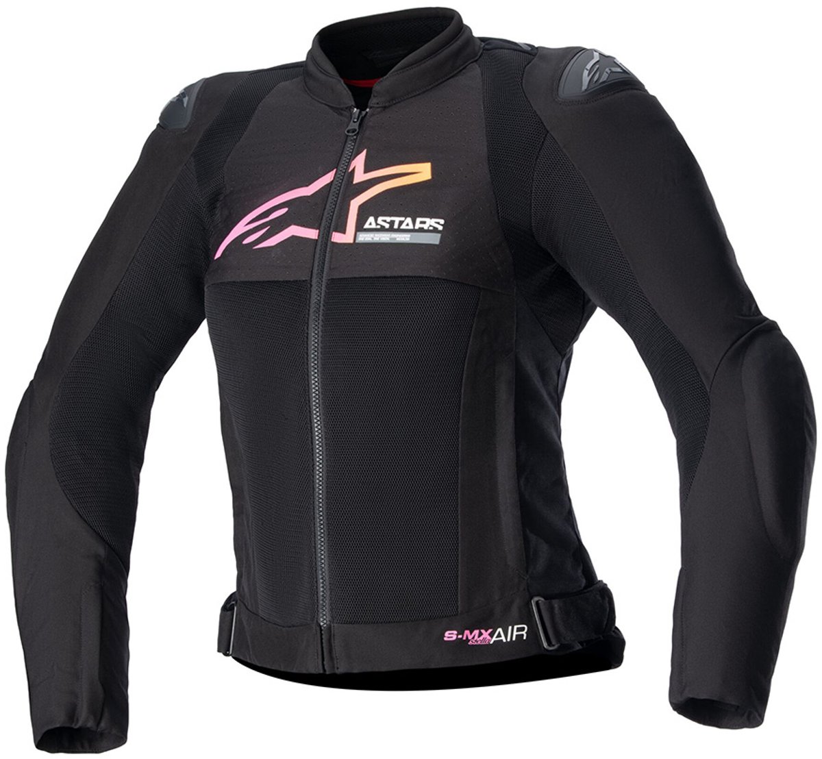 Alpinestars Stella SMX Air Jas Zwart Geel Roze - Jas