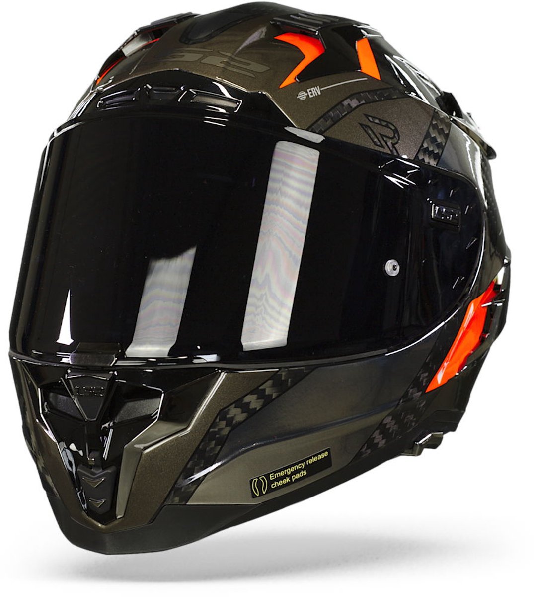 LS2 Helm Challenger CT2 Alloy FF327 titanium maat S