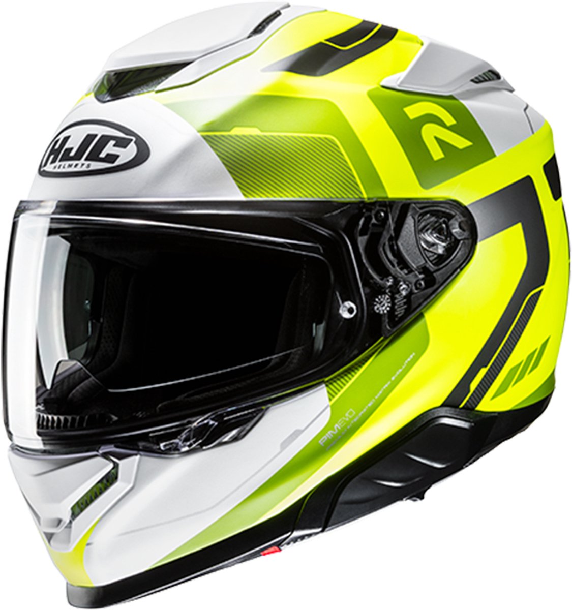 HJC Rpha 71 Cozad Yellow Black XL - Maat XL - Helm
