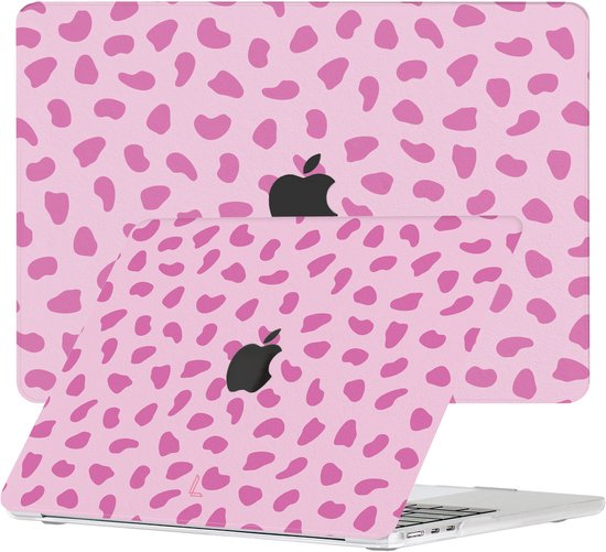 Étui Lunso pour MacBook Air 15 pouces (2023-2025) - Coque - Pebble Charm
