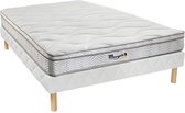 Morgengold Set bedbodem + matras met veren 3 zones WOLKENTANZ van MORGENGOLD - 140 x 200 cm L 200 cm x H 30 cm x D 140 cm