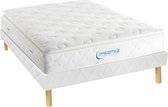 DREAMEA Set bedbodem + matras pocketveren en geïntegreerd dekmatras AMERICAN DREAM van DREAMEA - 160 x 200 cm L 200 cm x H 30 cm x D 160 cm