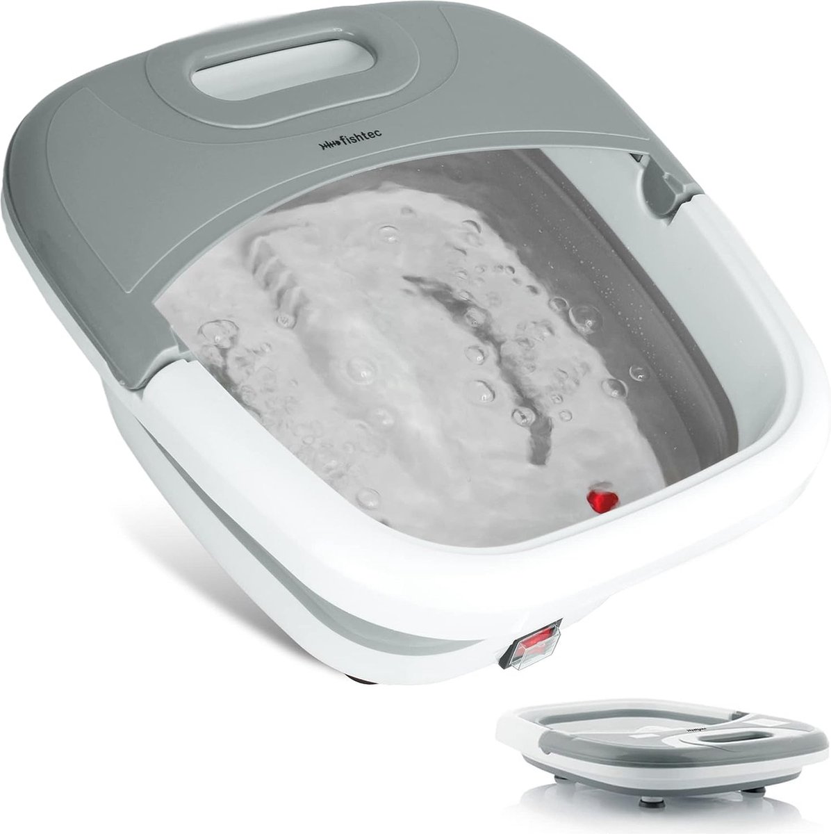 Voetenbad met Massage - Inklapbaar - Massage - 12 liter - Wit