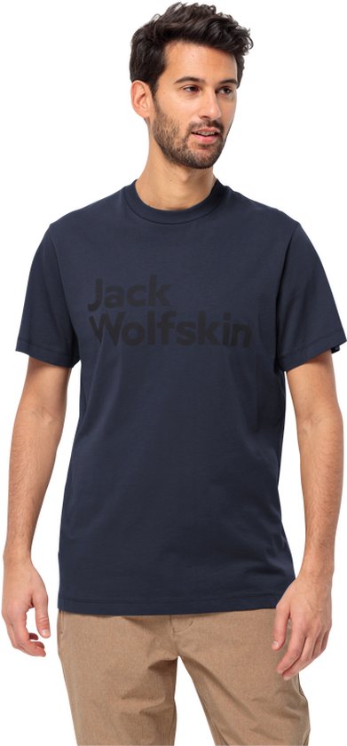 Jack Wolfskin ESSENTIAL LOGO T M Heren Outdoorshirt - Maat M