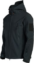 Soft Shell Tactical Army Jacket - veste outdoor pour homme - Zwart - XL