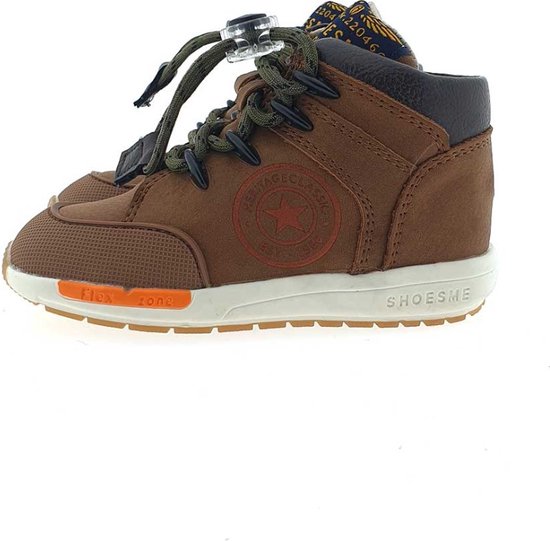 Shoesme RF23W005 Run- Flex sneaker marron moyen, 21