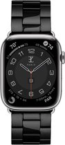 Bracelet de montre Elysian adapté à Apple Watch - Bracelet à maillons - Acier inoxydable 316L - 18 mm - Dégagement Quick - Ajustable - Série 1/2/3/4/5/6/7/8/ S/ - Bracelet Apple Watch 38/40/41 mm