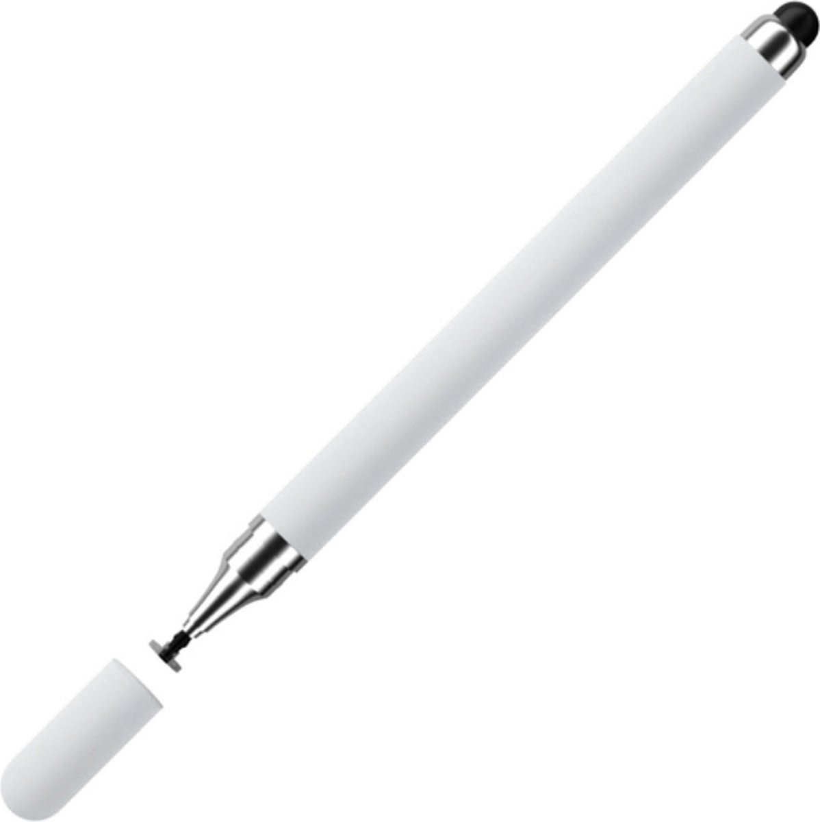 ADEL 2 in 1 Zeer Nauwkeurige Stylus Touchscreen-pen Voor iPad Pro 11 (2020) - Wit