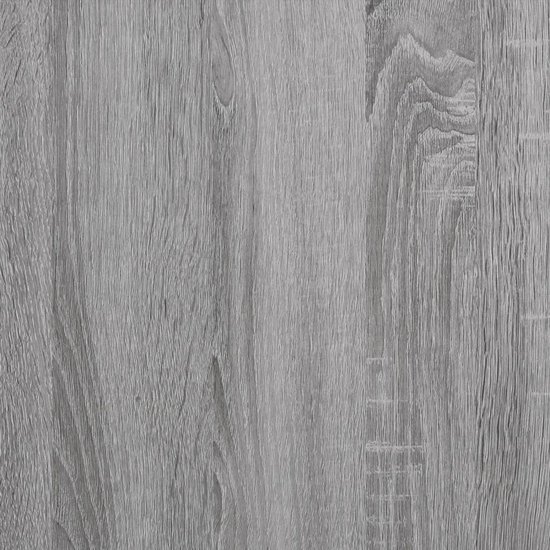 Gedetailleerde textuur van grijs bewerkt hout met zichtbare nerven.