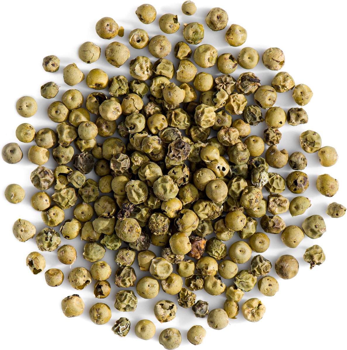 Groene Peperkorrels Voor De Molen - Groene Peperkorrels In Hun Geheel - Gourmet Peper Korrels