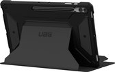 UAG Tablet Hoes Geschikt voor Samsung Galaxy Tab S9 Ultra - UAG Metropolis Bookcase tablet - Zwart /Black