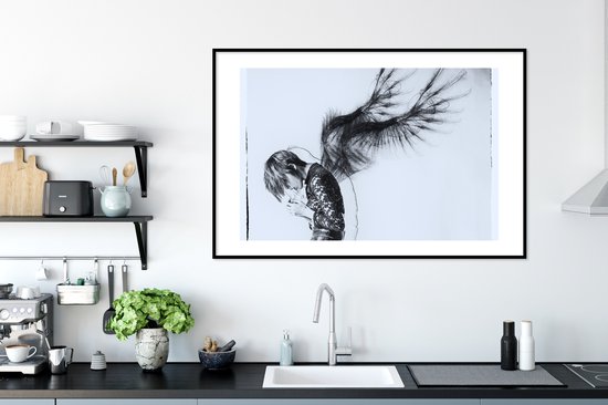 Fotolijst incl. Poster - Fallen Angel - 120x80 cm - Posterlijst