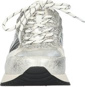 La Strada Sneaker zilver cracked dames - maat 37