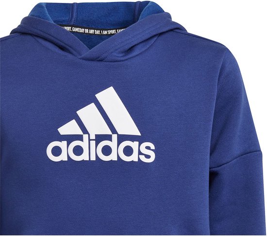 Adidas Bos Fl Hoodie Victory Blue / White - 4-5 ans - Enfants