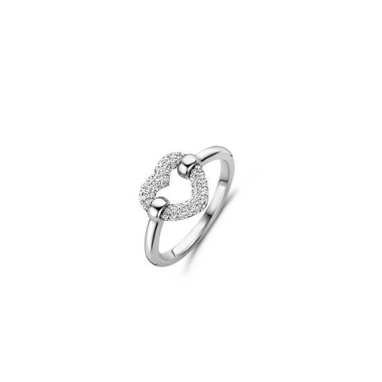 TI SENTO Ring 12291ZI - Zilveren dames ring - Maat 50