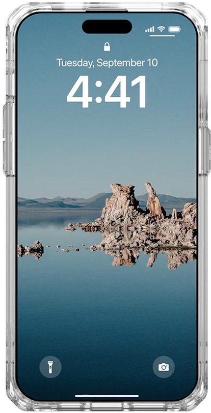 Urban Armor Gear Plyo Magsafe, Housse, Apple, iPhone 15 Pro, 15,5 cm (6.1"), Argent