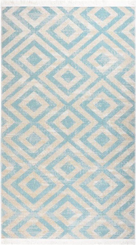 vidaXL Tapis d'extérieur tissé à plat 80 x 150 cm Multicolore