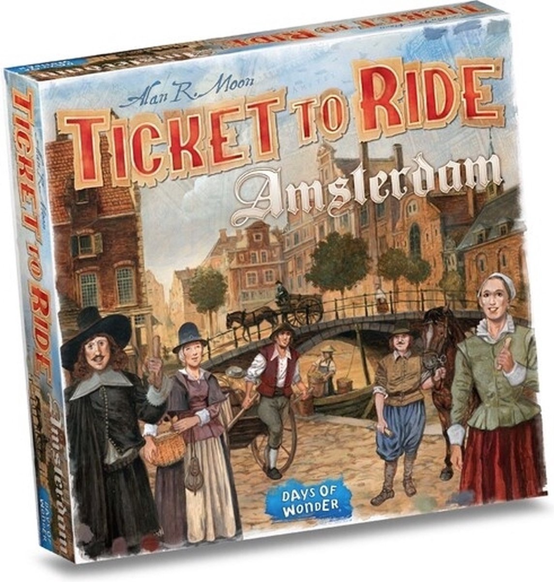 Ticket to Ride Amsterdam - Bordspel - Days of Wonder