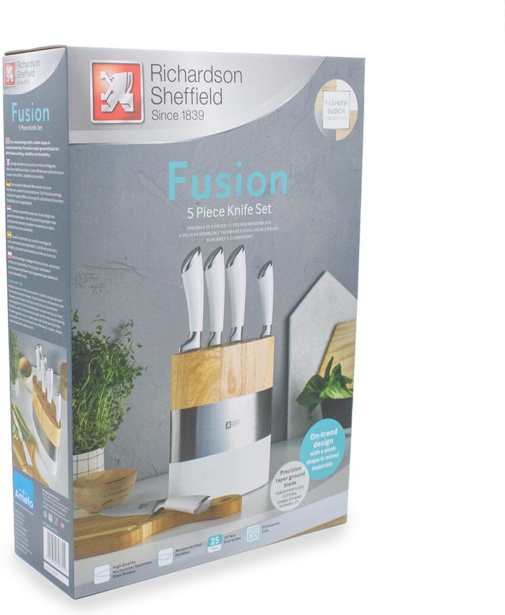 Richardson Sheffield Fushion messenblok (5 delig