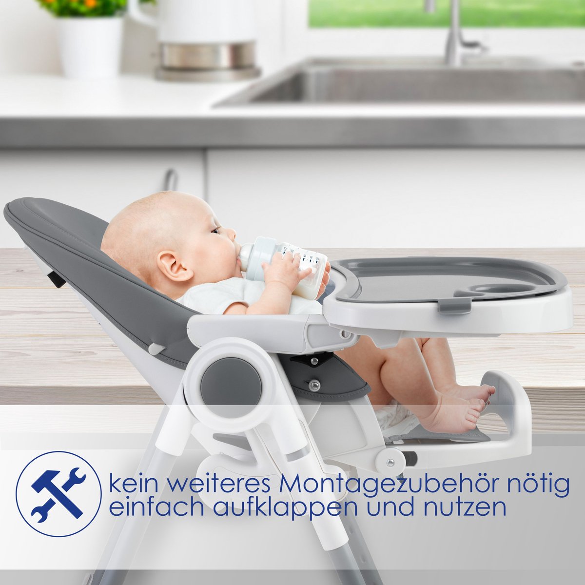 KIDIZ 3in1 kinderstoel: babystoel tot kinderstoel tot 6 jaar thumbnail 4