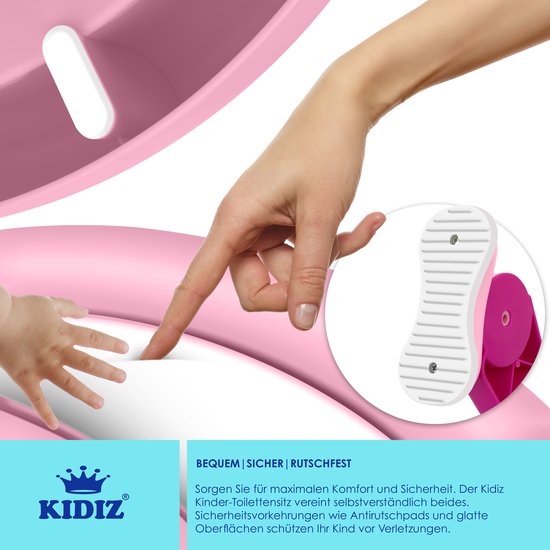 Toiletbril voor kinderen met trap, toilettrainer voor kinderen, wc-bril