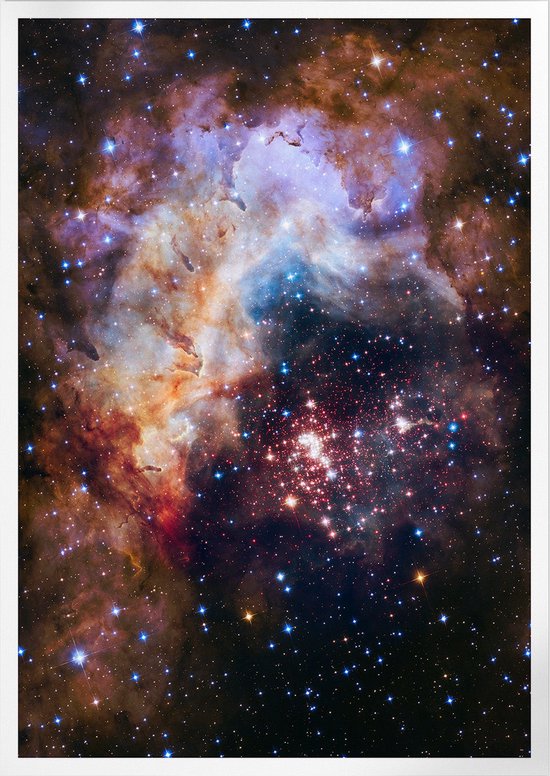Westerlund 2 Cluster | Space, Astronomie & Ruimtevaart Poster | B2: 50x70 cm