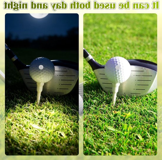 Reflecterende stickers voor golfballen - 300 stuks voor golfsimulators, swinganalyse en balmarkering van Merkloos — afbeelding 5