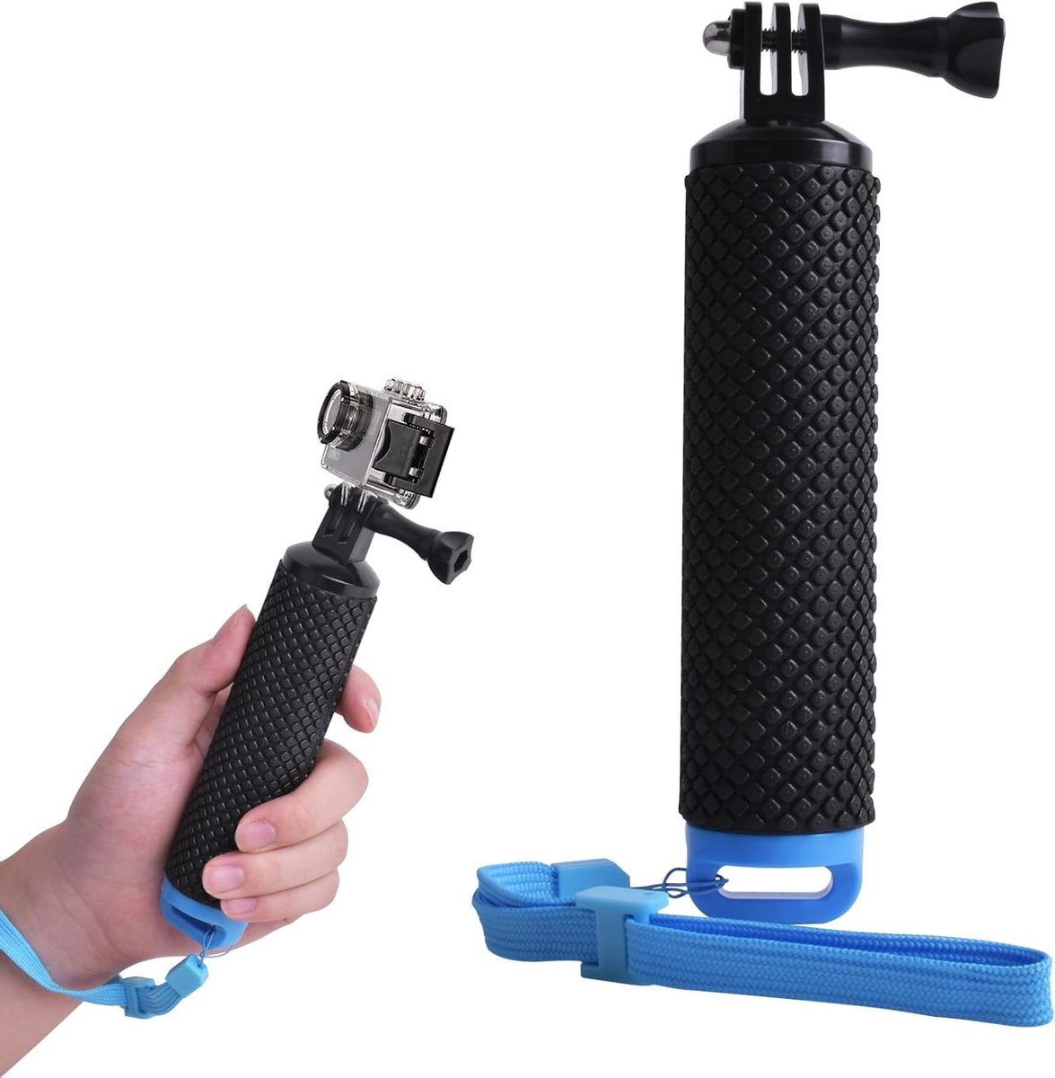 Non-slip Duikstick voor Actiecamera's, Ideaal voor Onderwaterfotografie en Duiken, Geschikt voor Diverse Actiecamera's, Duikaccessoires