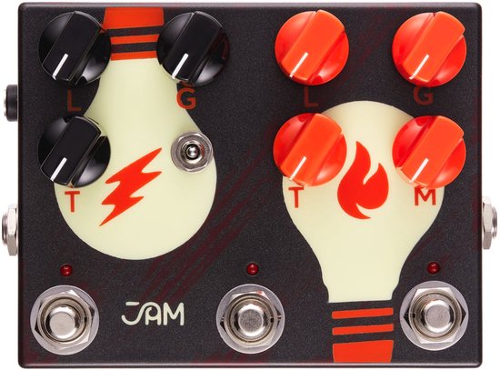 JAM pedals Double Dreamer dubbel overdrive effectpedaal