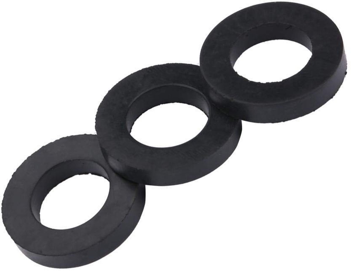 aladdien - O-Ring Set - 12-delige Waterdichte Rubber Ringen 1/2 inch 3/4 inch 1 inch - Voor Doe-Het-Zelf Klussen - Geschikt voor Waterdichtmaken - O..